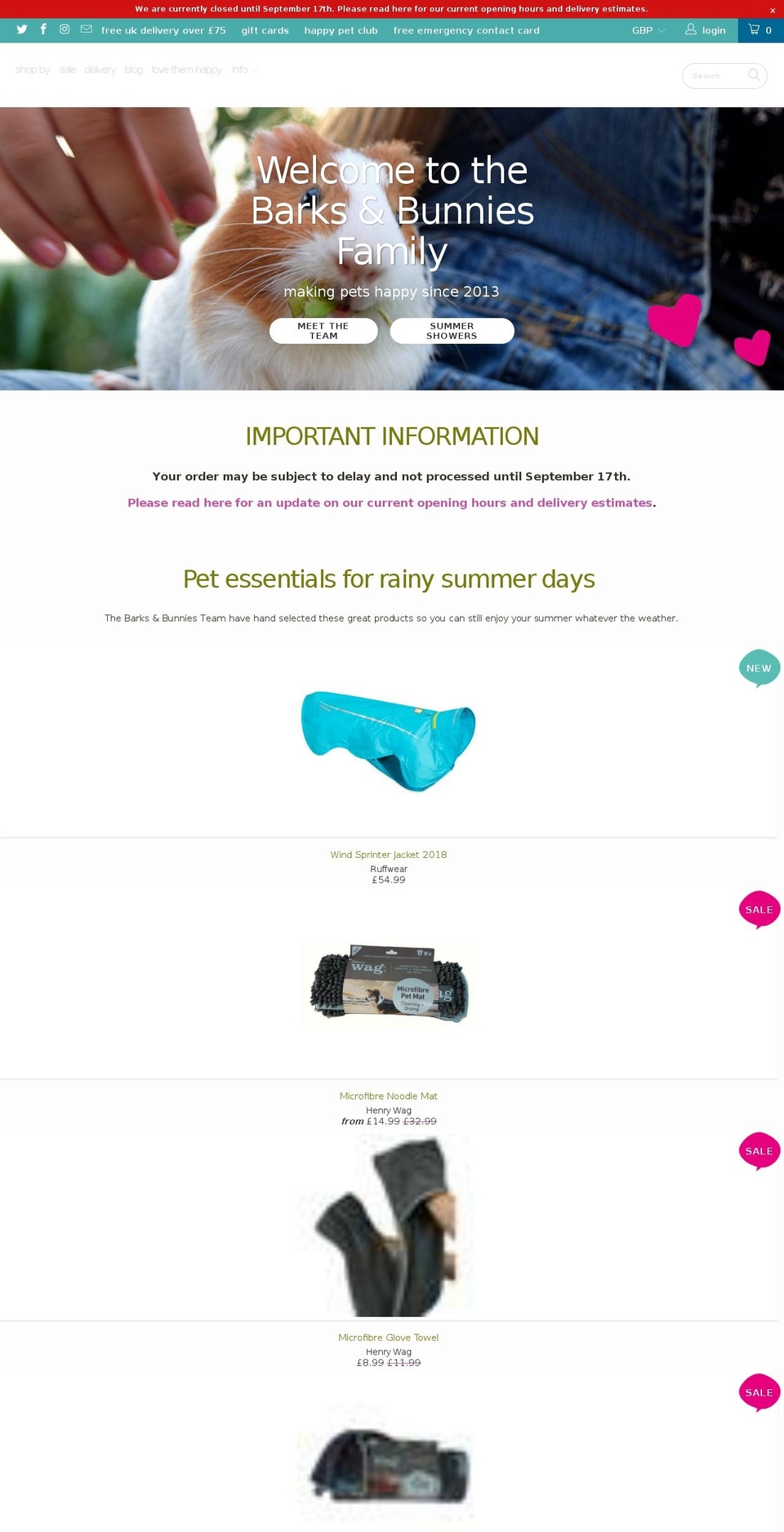 Turbo-March-FINAL Shopify theme site example barksandbunnies.com