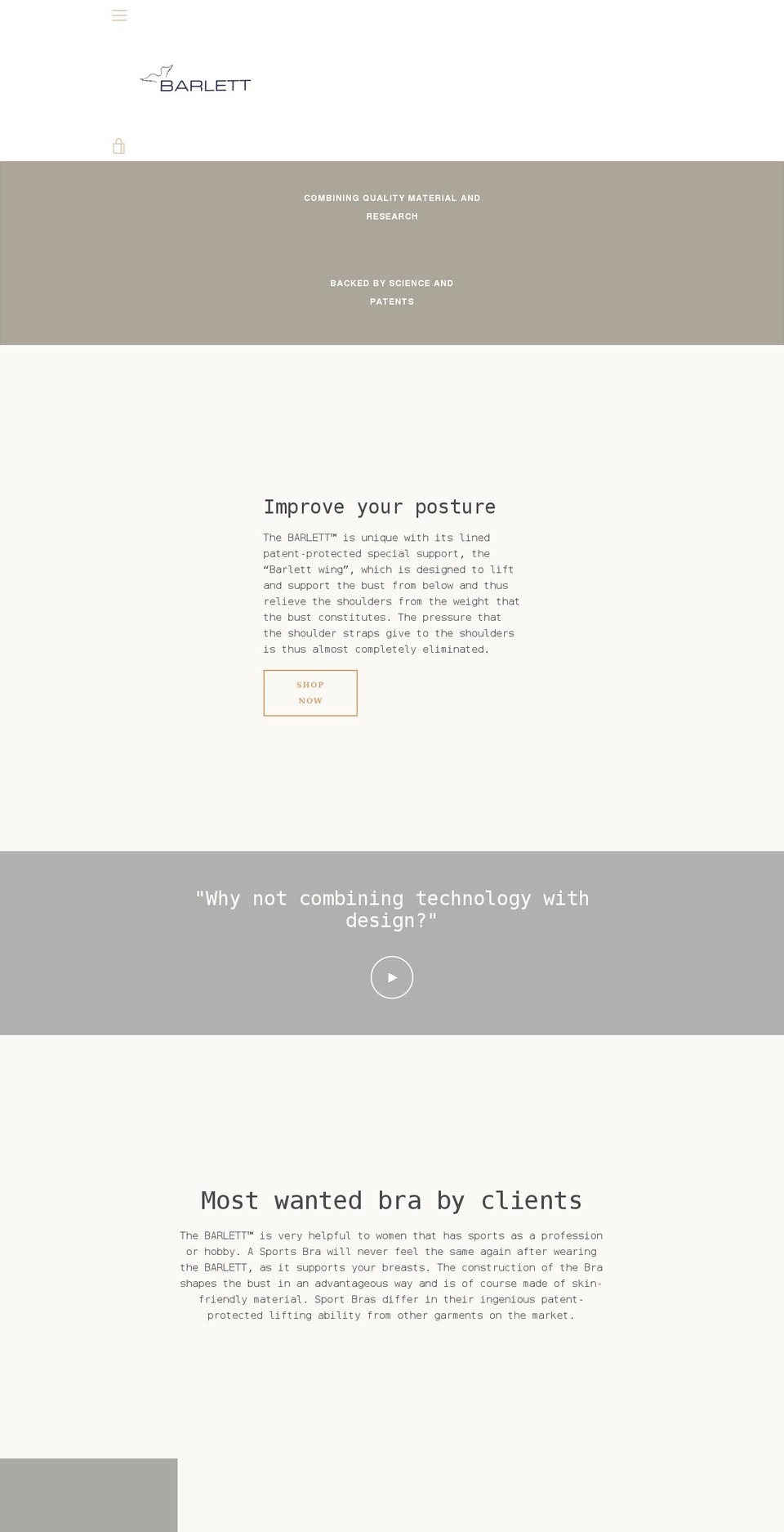 barlett.se shopify website screenshot