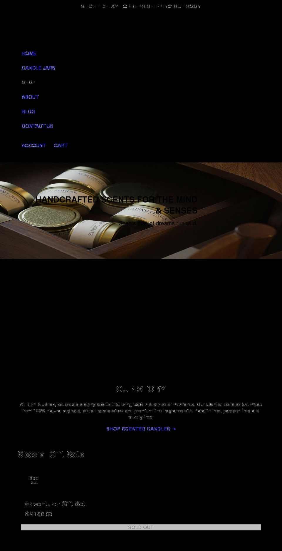 barnandjones.com shopify website screenshot