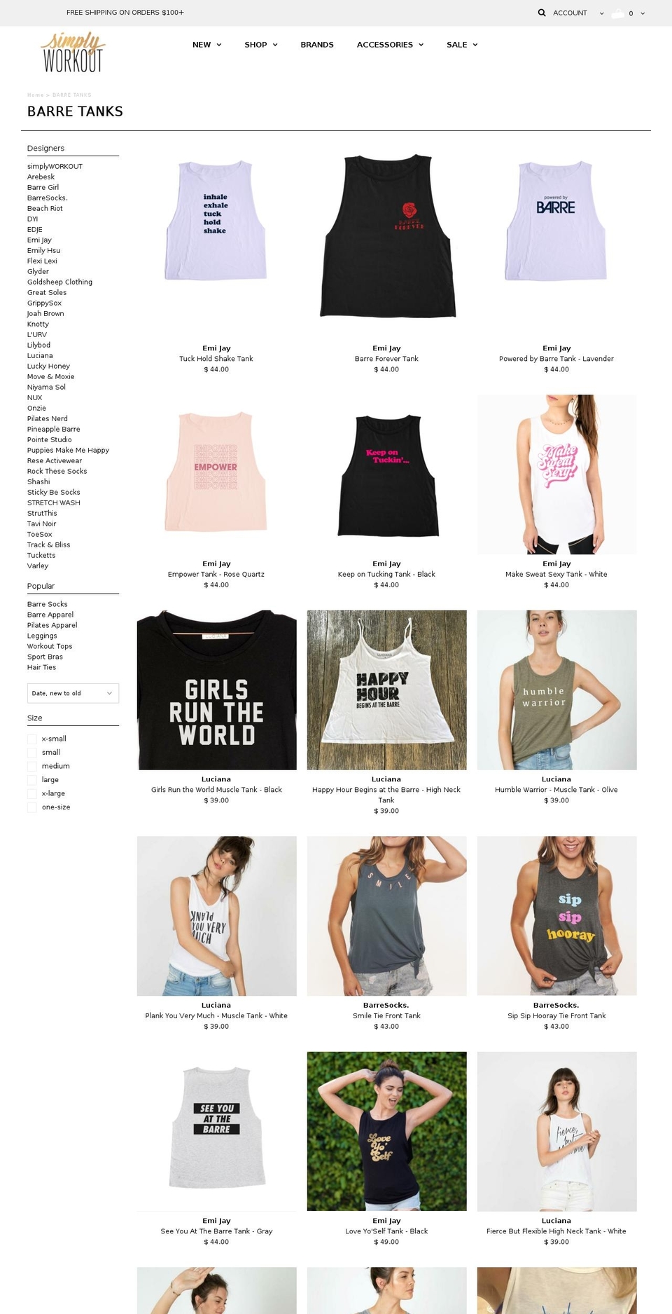 barretanks.store shopify website screenshot