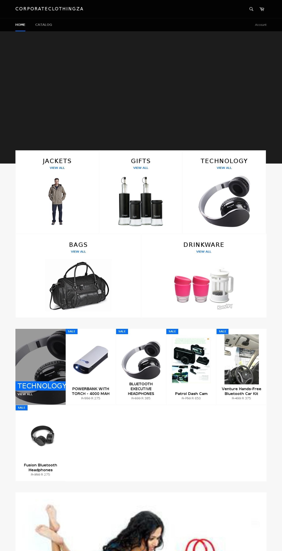 barron-clothing.com — Shopify storefront screenshot