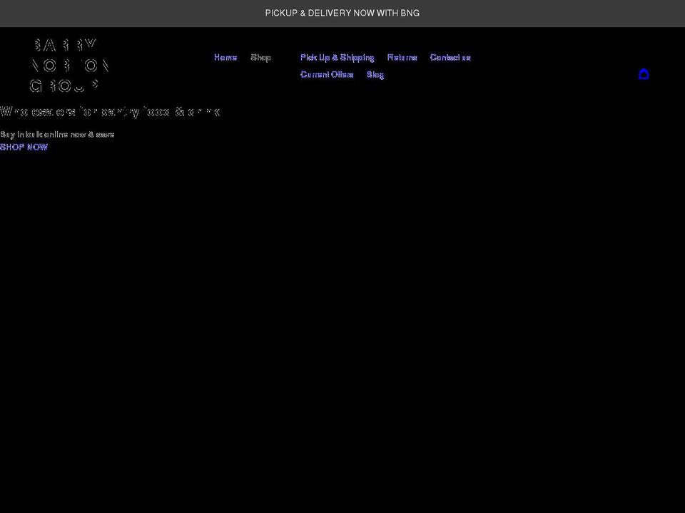 barrynortongroup.com shopify website screenshot