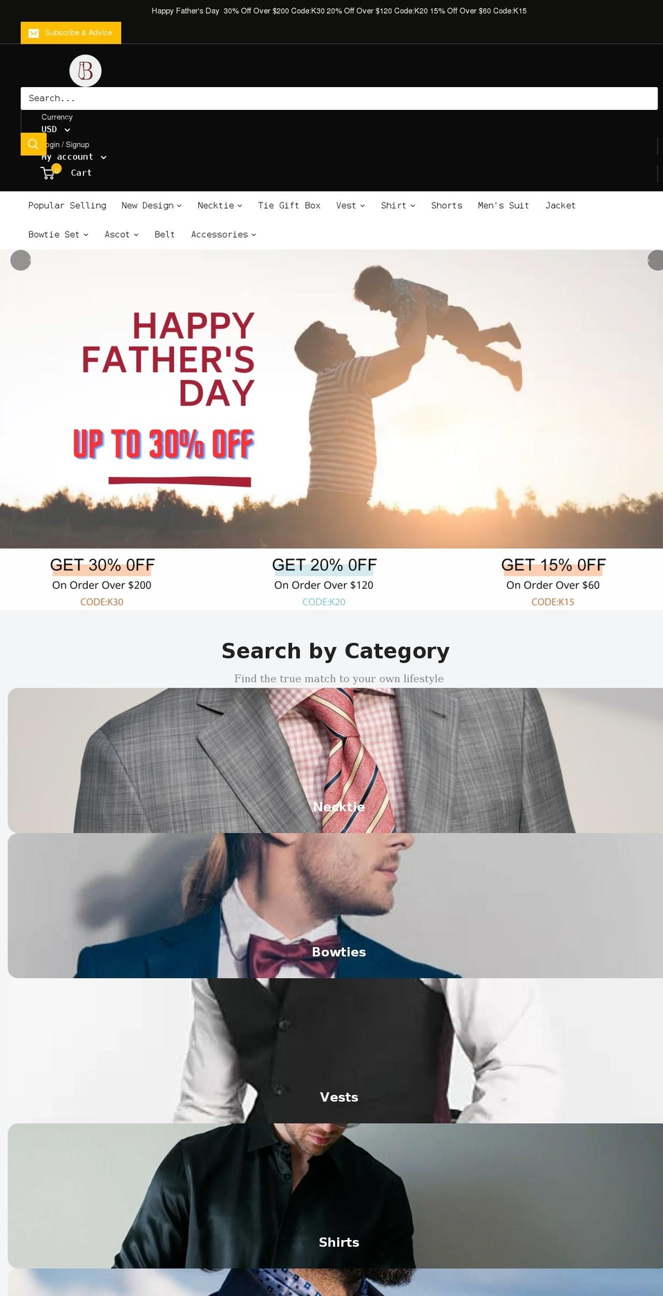 barrywang.com shopify website screenshot
