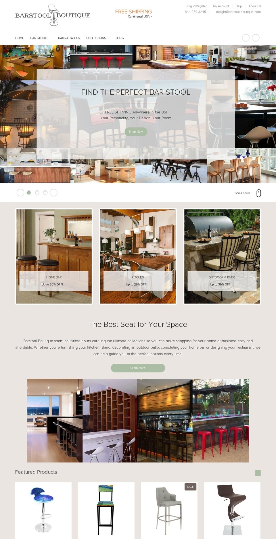 barstoolsgiant.com shopify website screenshot