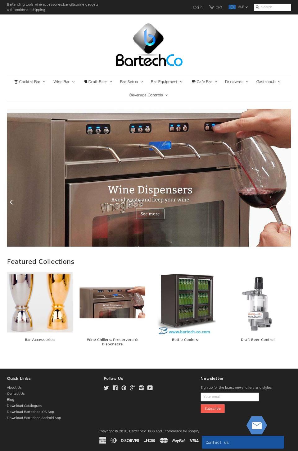 Bartech Co. Shopify theme site example bartech-co.com