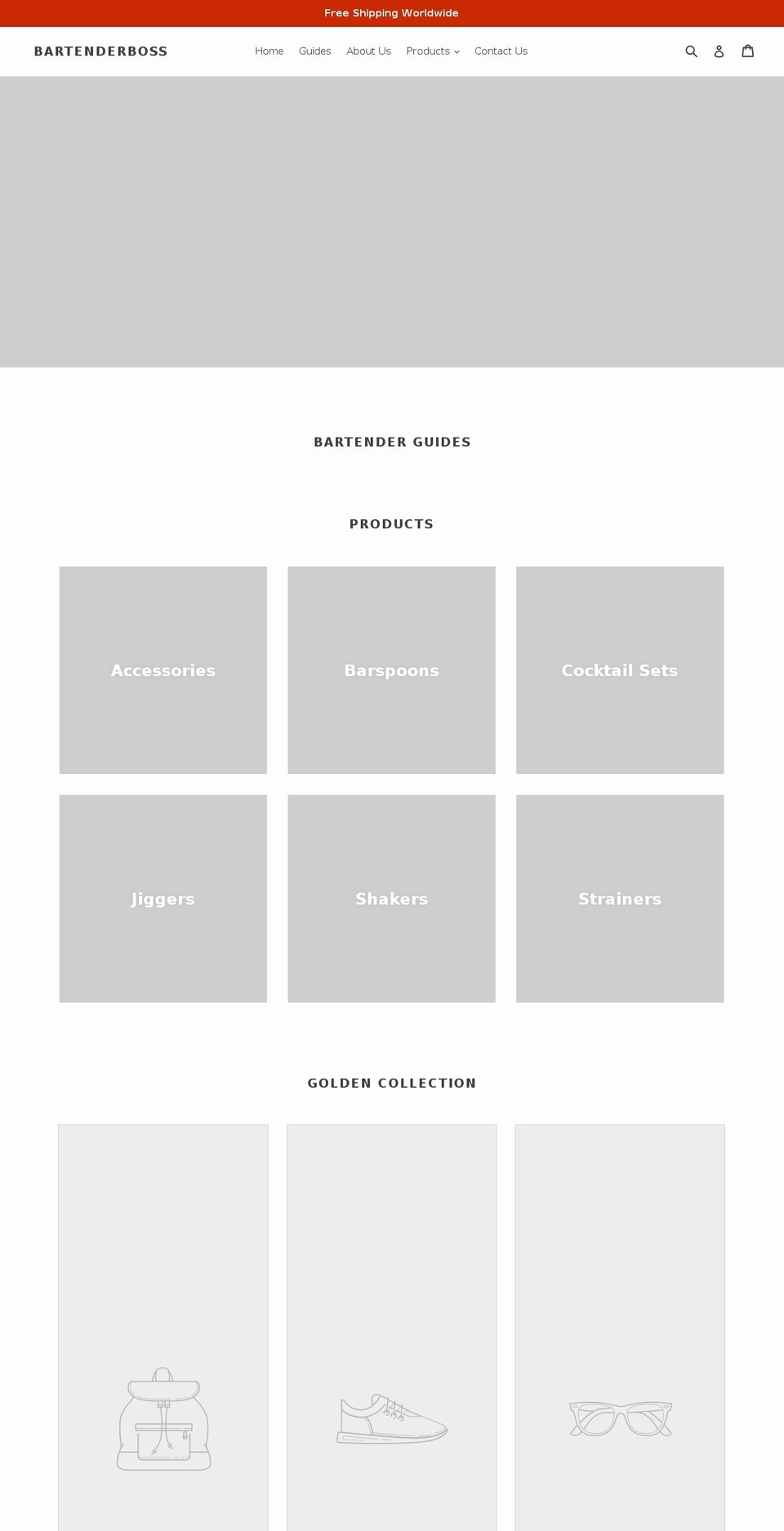 bartenderboss.com — Shopify storefront screenshot