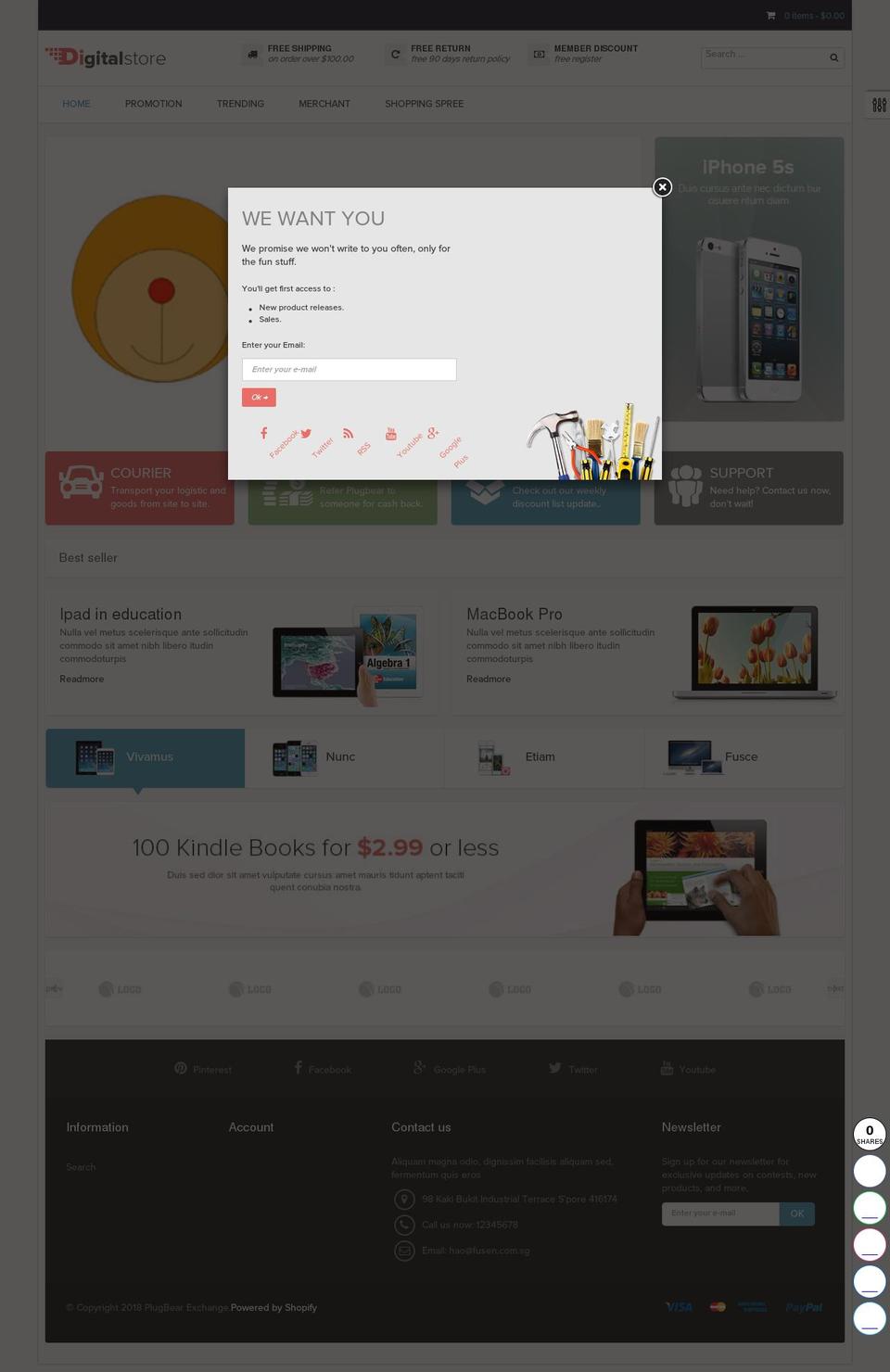 barterbear.org shopify website screenshot