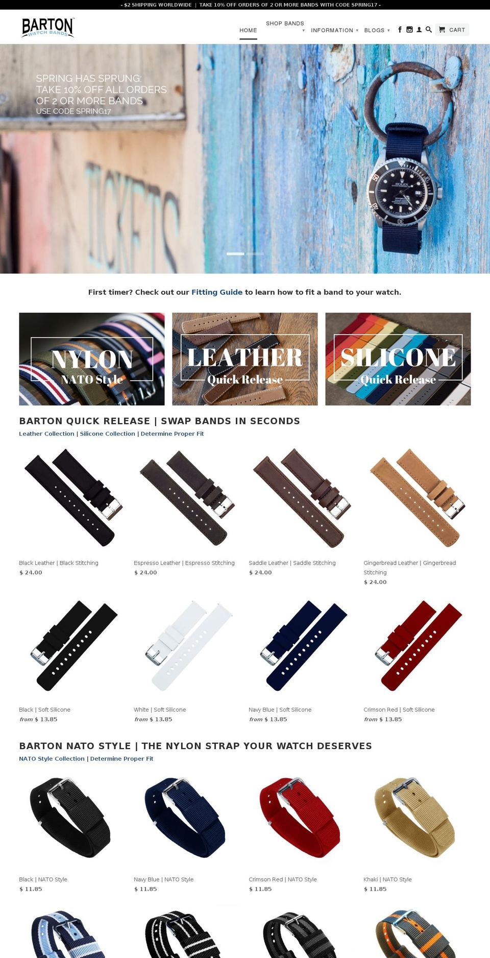 LIVE-032817-AddSlider-Quick Shop Shopify theme site example bartonband.com