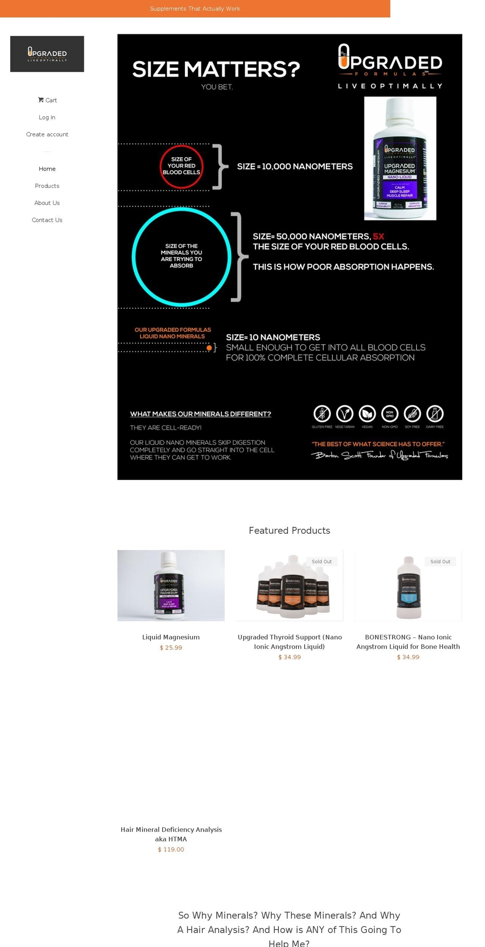 bartonvidrine.com — Shopify storefront screenshot