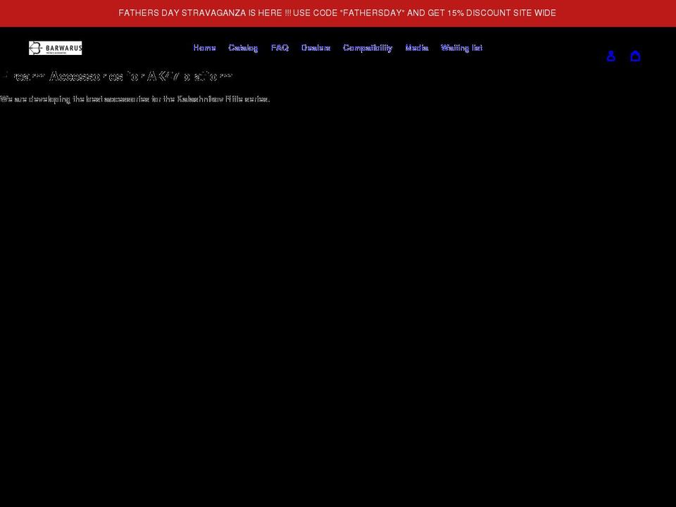 barwarus.com shopify website screenshot