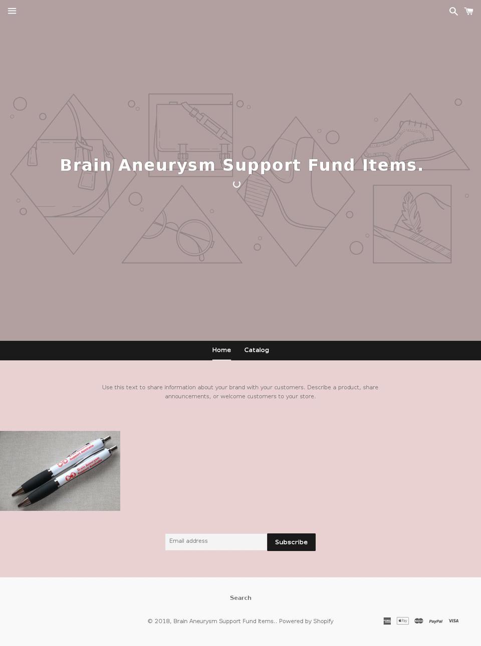 basafunditems.com — Shopify storefront screenshot