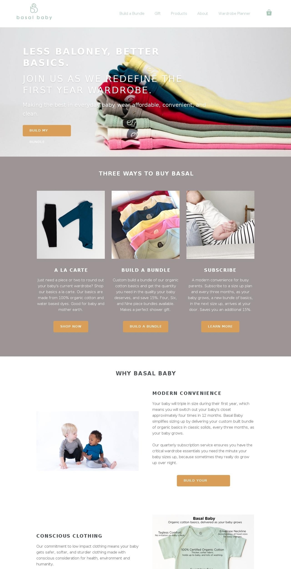 Basal Baby Store - Sunny Bundle Shopify theme site example basalbaby.info