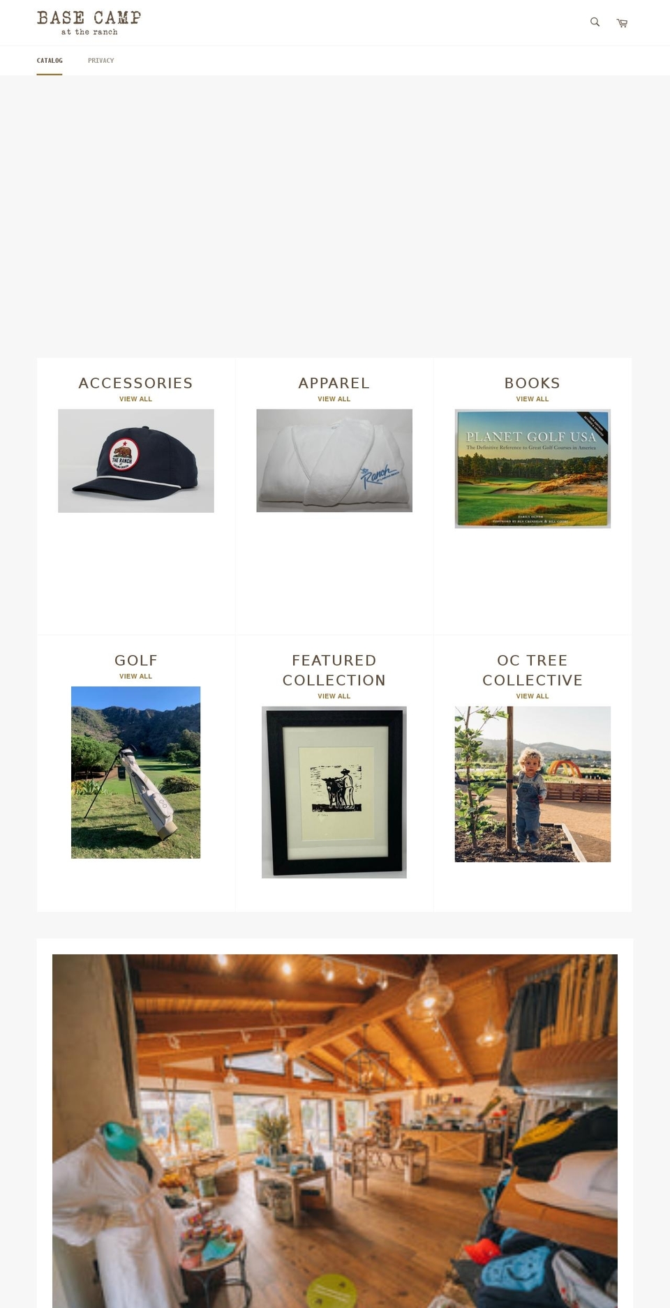 basecamplagunabeach.com shopify website screenshot