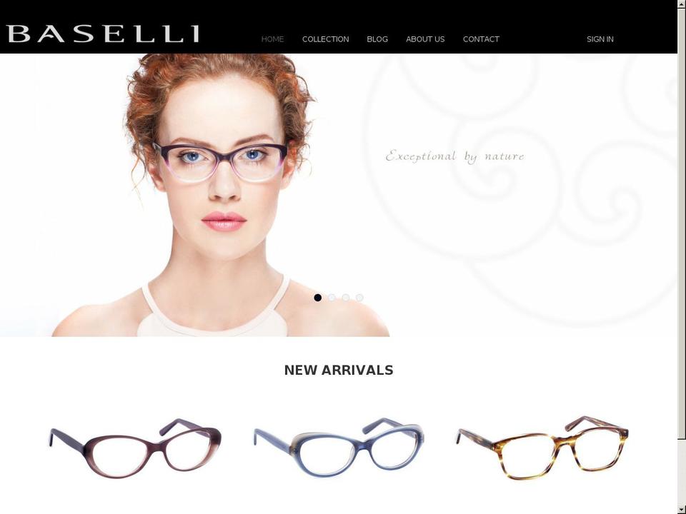 baselli.com — Shopify storefront screenshot