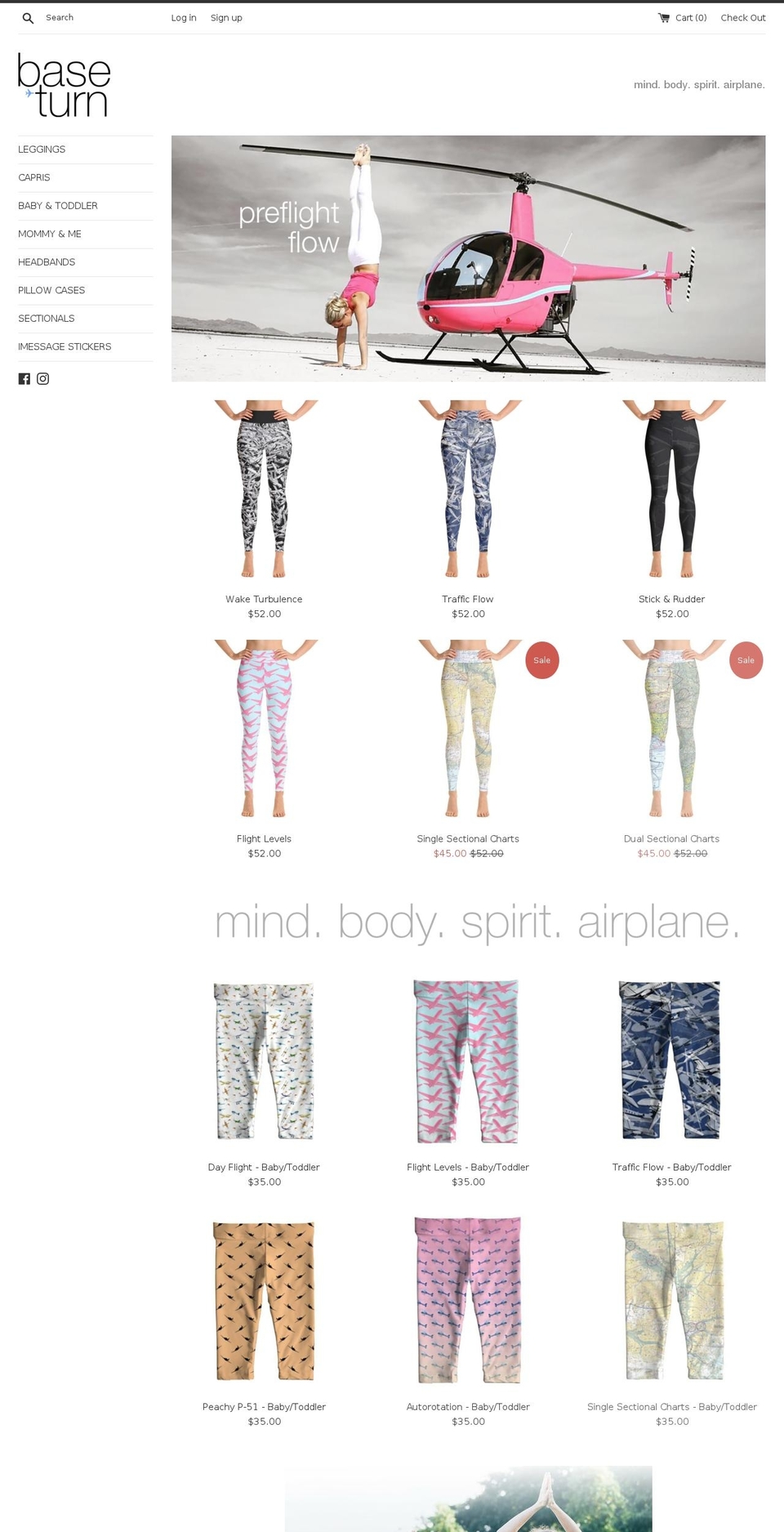 baseturn.com shopify website screenshot