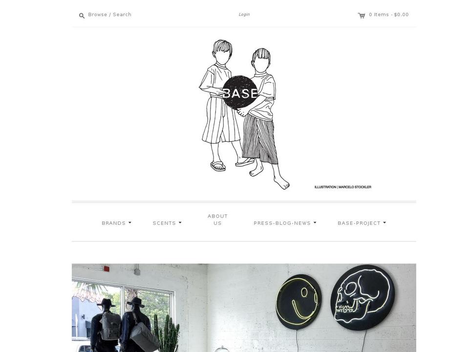 baseworld.com shopify website screenshot