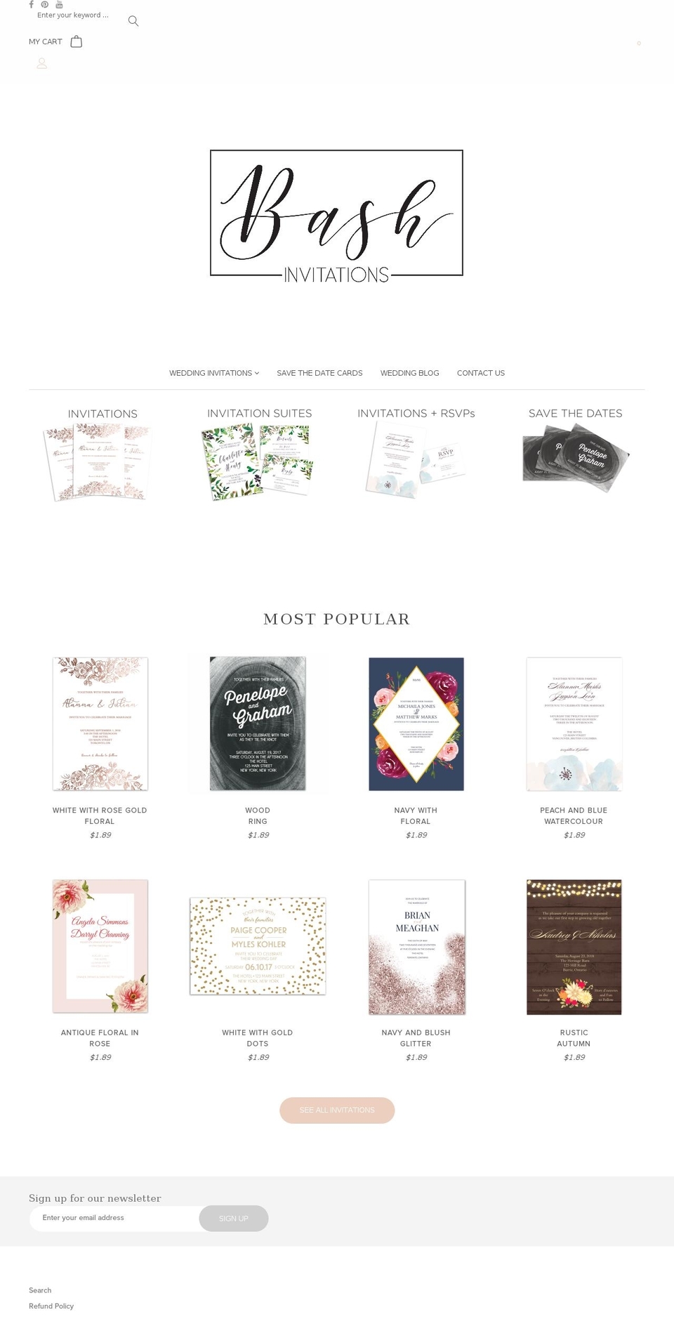 bridal-6-r12 Shopify theme site example bashinvitations.com