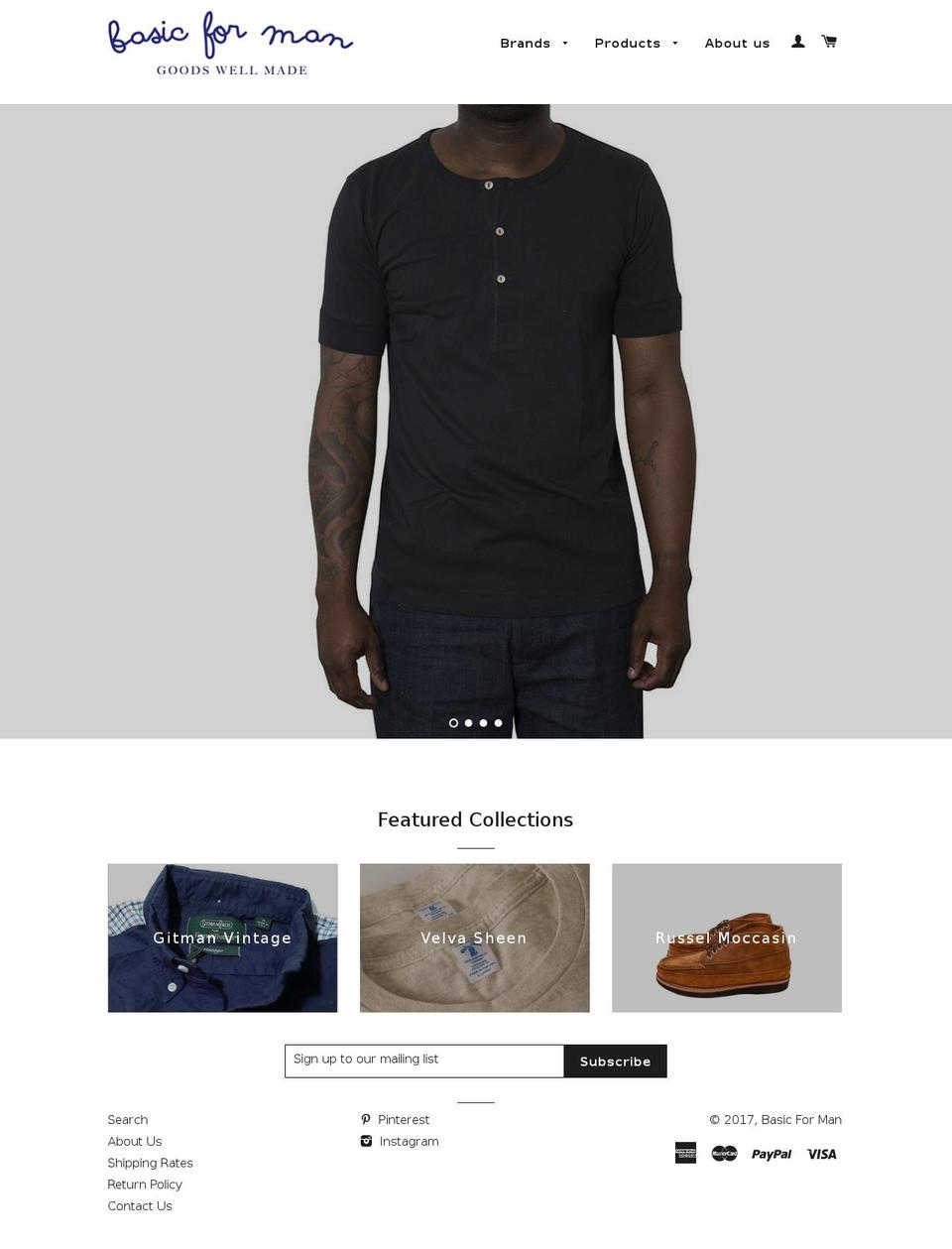 basicforman.com shopify website screenshot