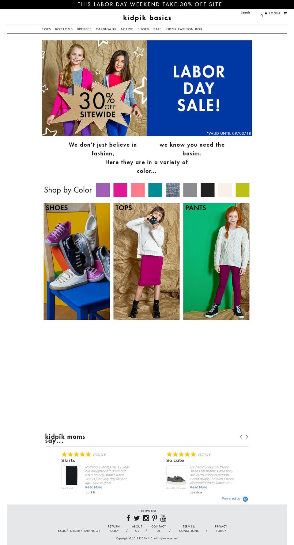 kidpik-17-08-22 Shopify theme site example basicsbykidpik.com