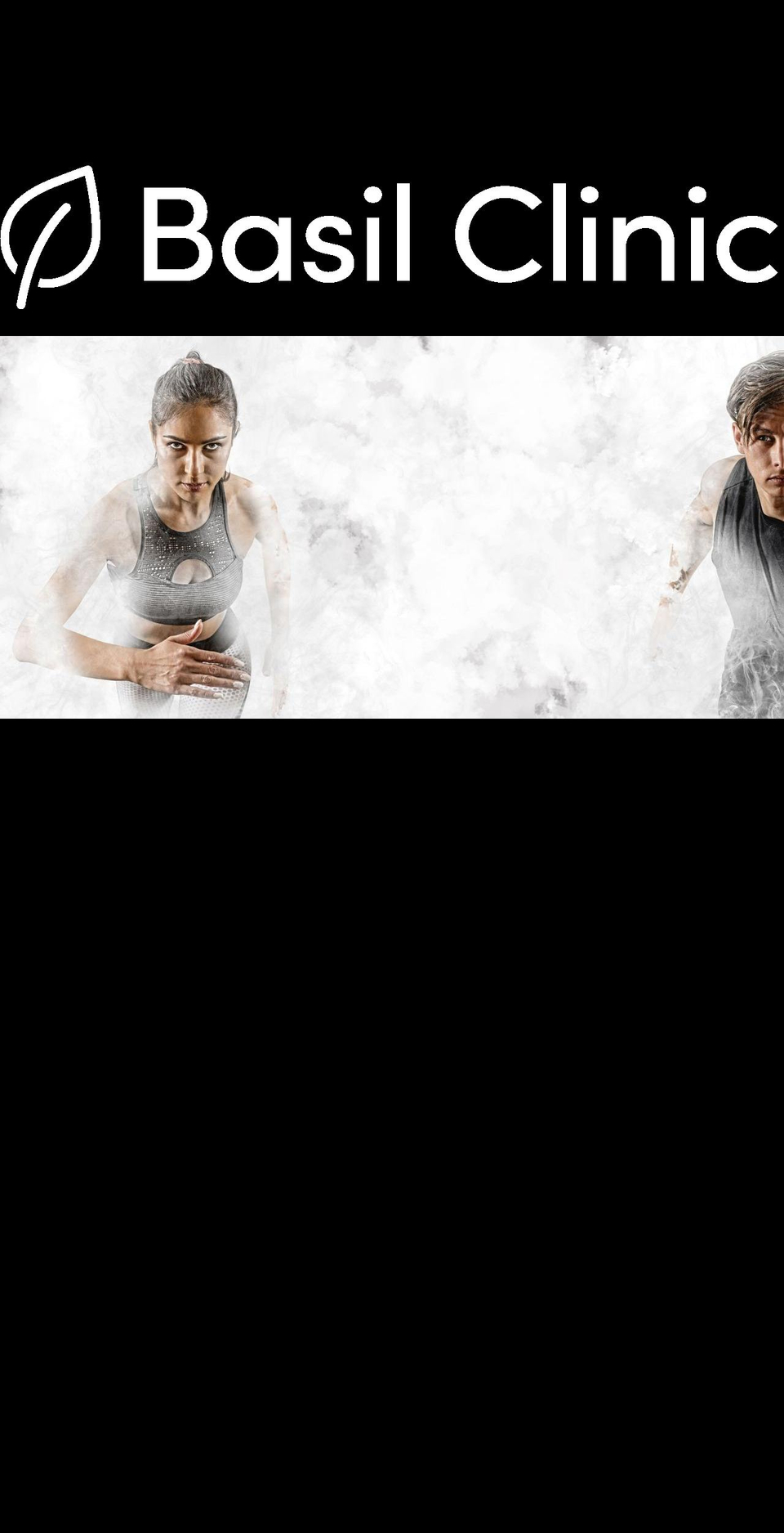 basilclinic.com shopify website screenshot