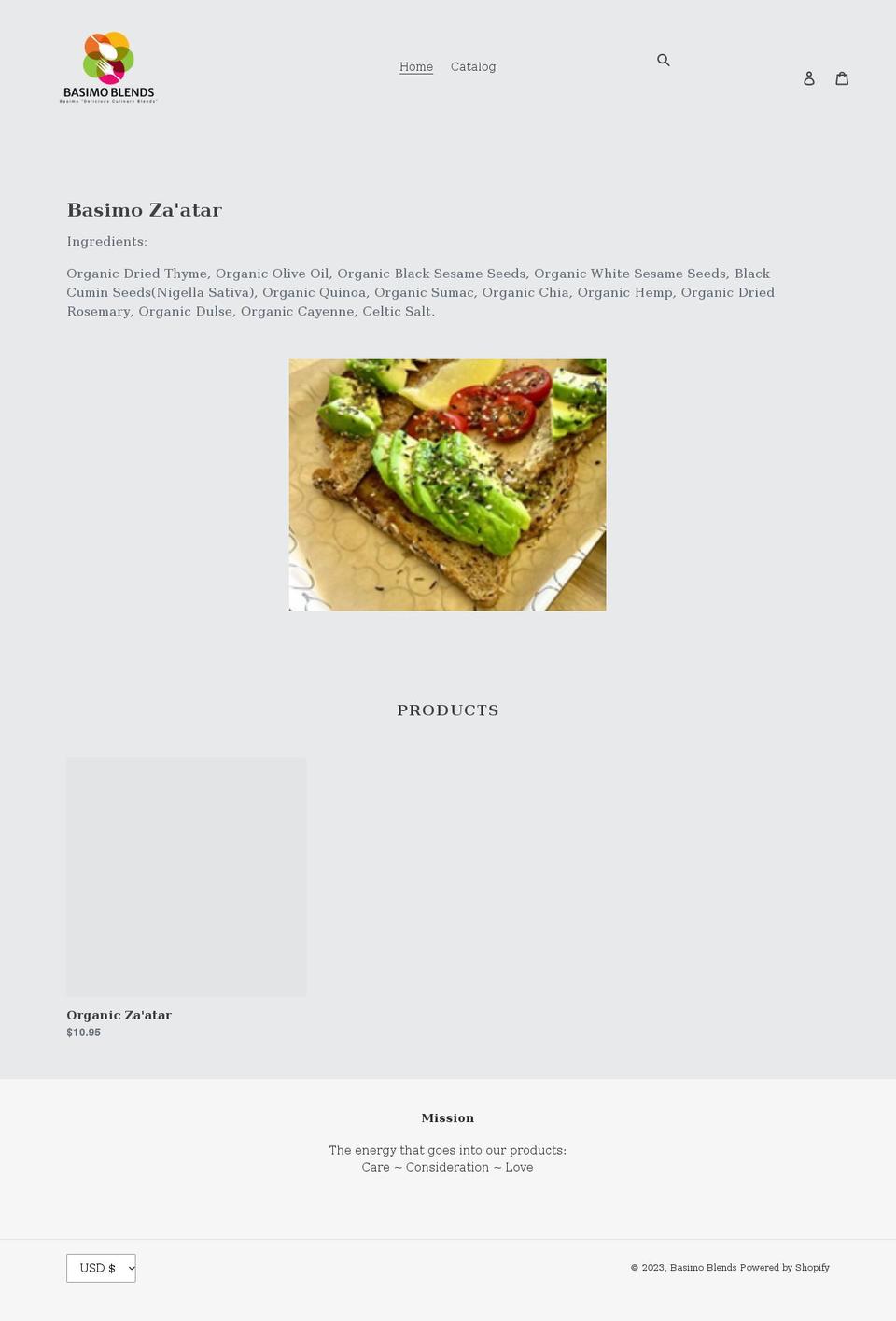 basimo-beach-cafe.myshopify.com shopify website screenshot