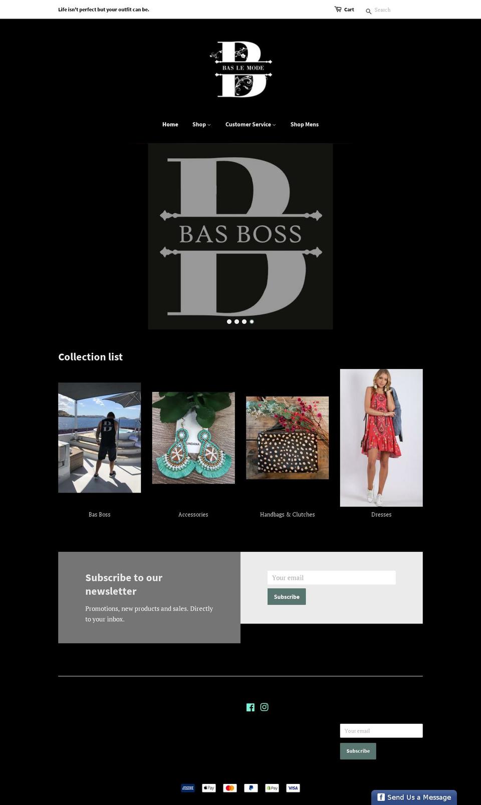 baslemode.com shopify website screenshot