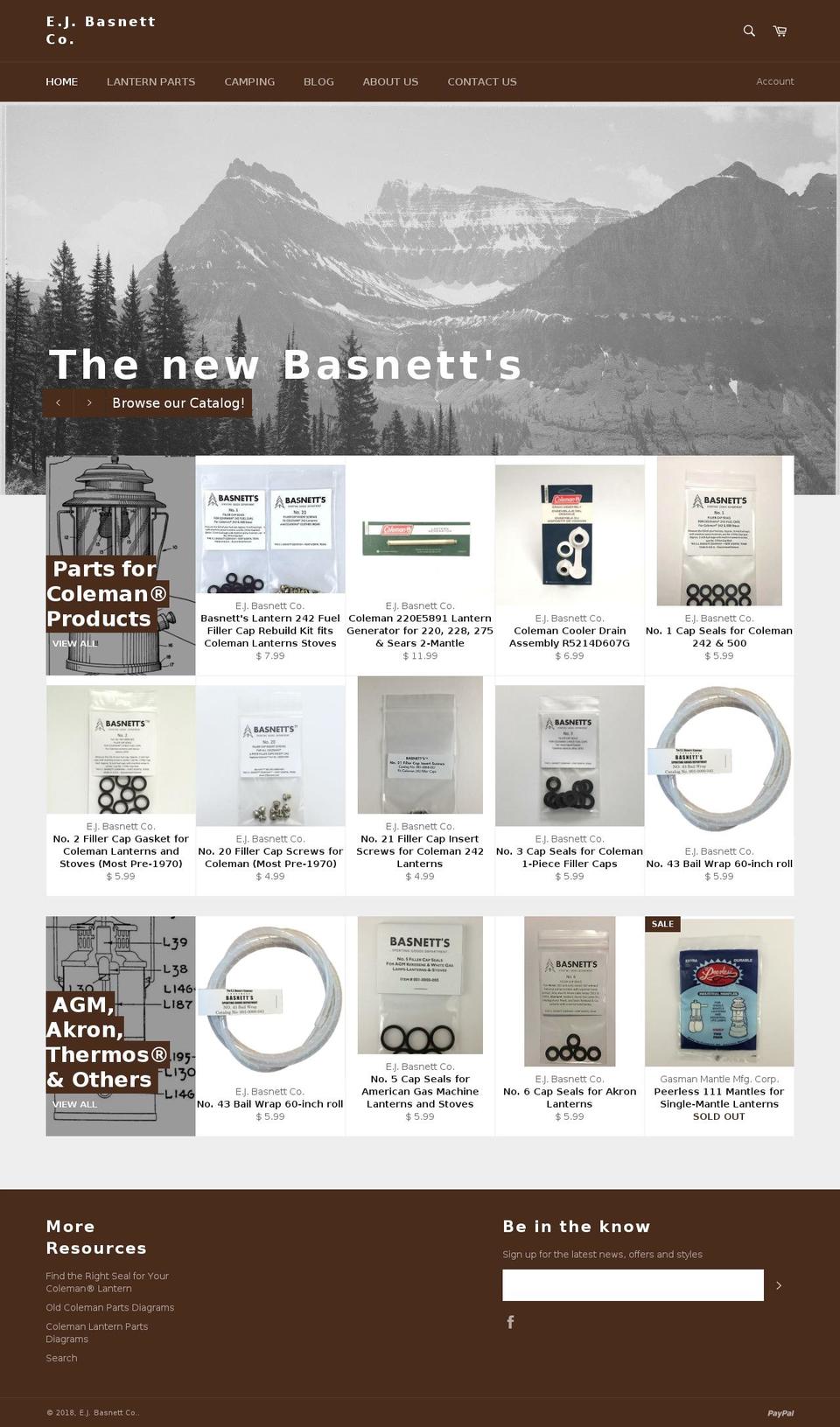 basnetthardware.com — Shopify storefront screenshot