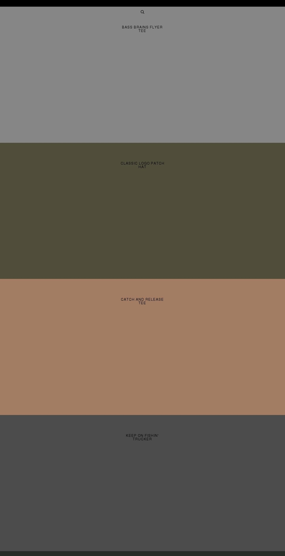 bassbrainsco.com shopify website screenshot