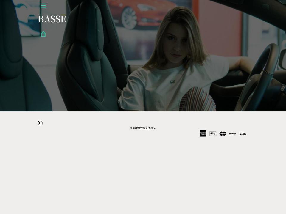bassefr.com shopify website screenshot
