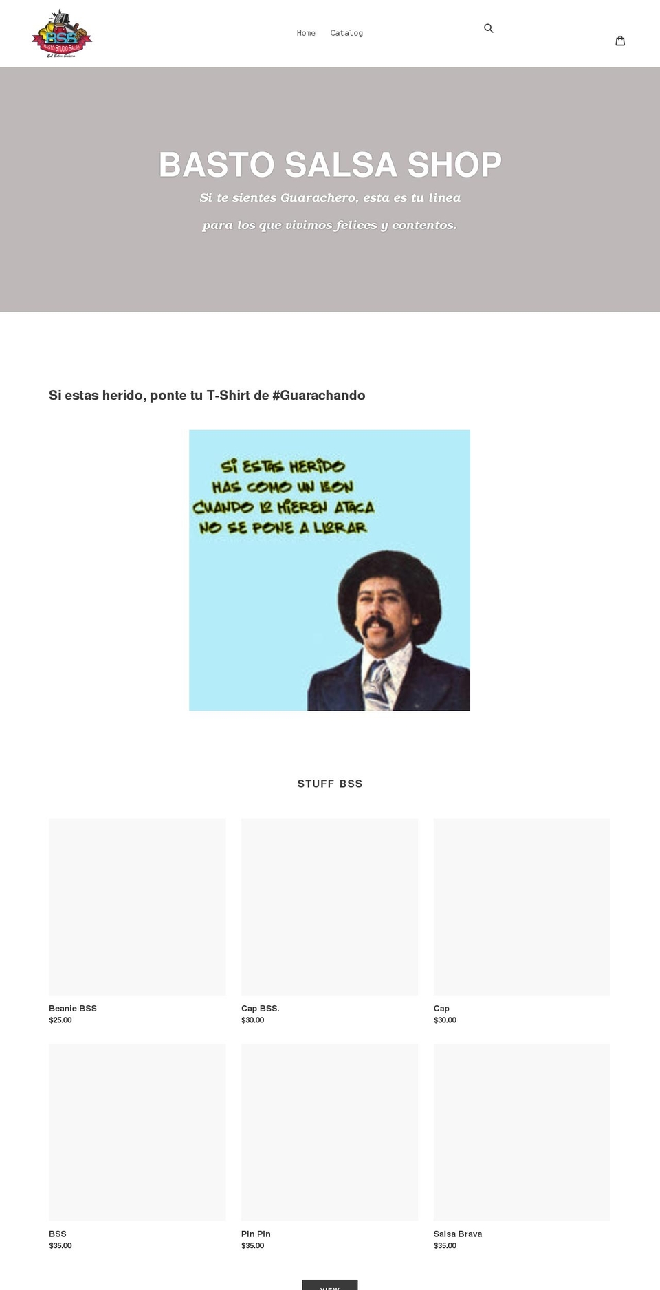 basto-salsa-shop.myshopify.com shopify website screenshot
