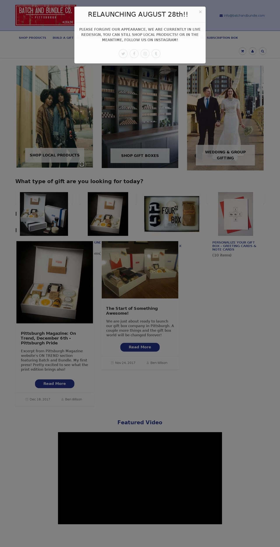 batchandbundle.com — Shopify storefront screenshot