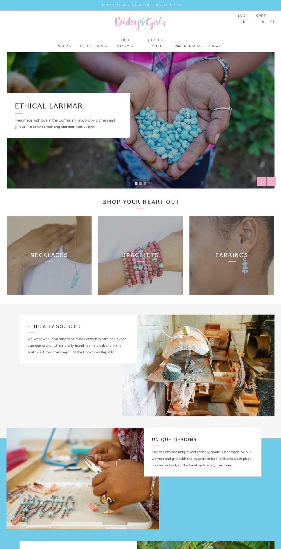 bateyshop.org shopify website screenshot