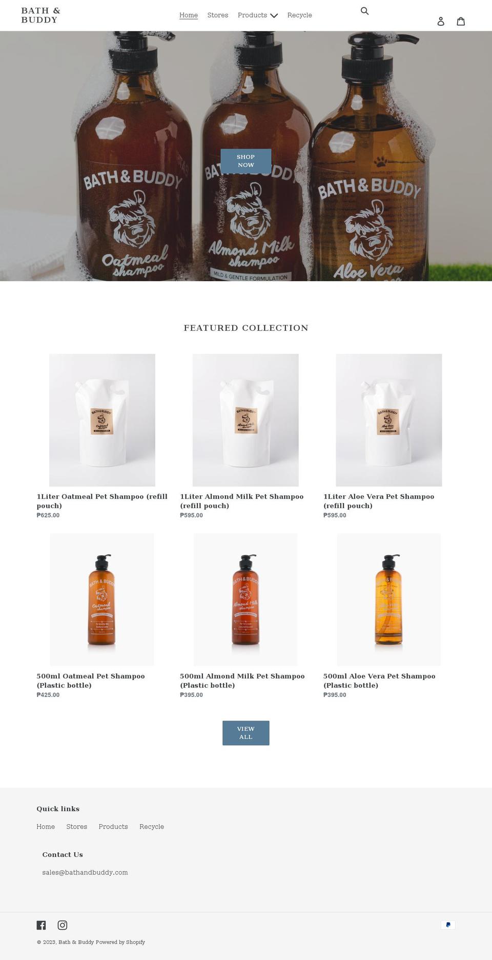 bathandbuddy.com shopify website screenshot