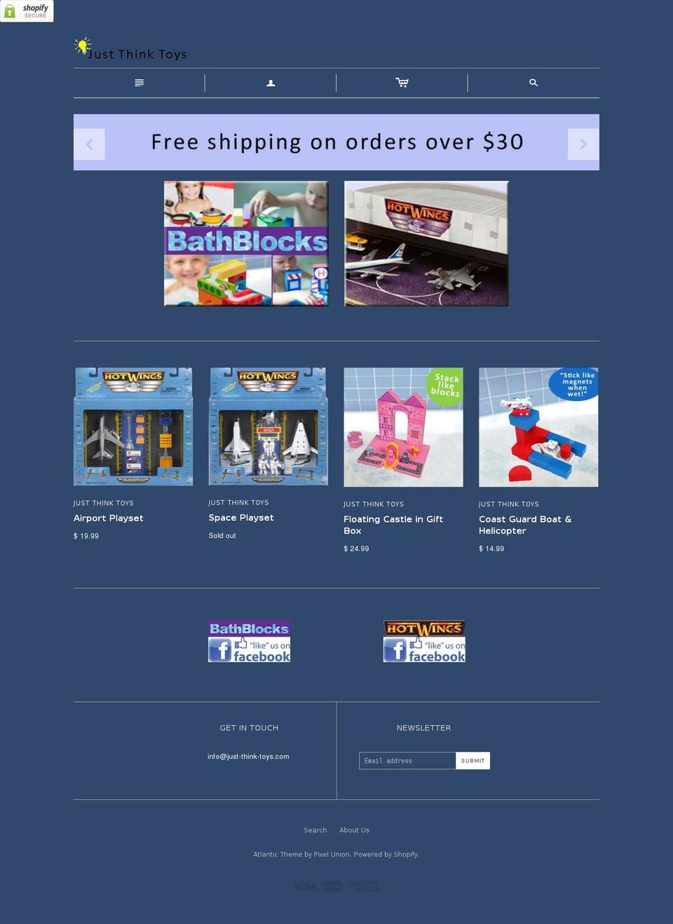 bathblocks.com shopify website screenshot