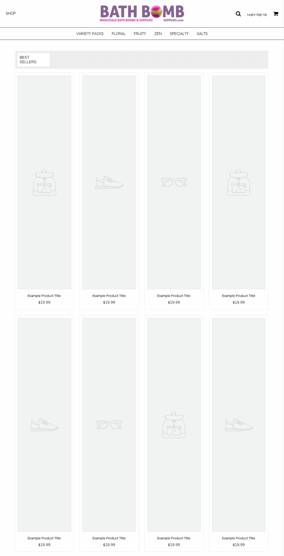 bathbombsupplies.com shopify website screenshot