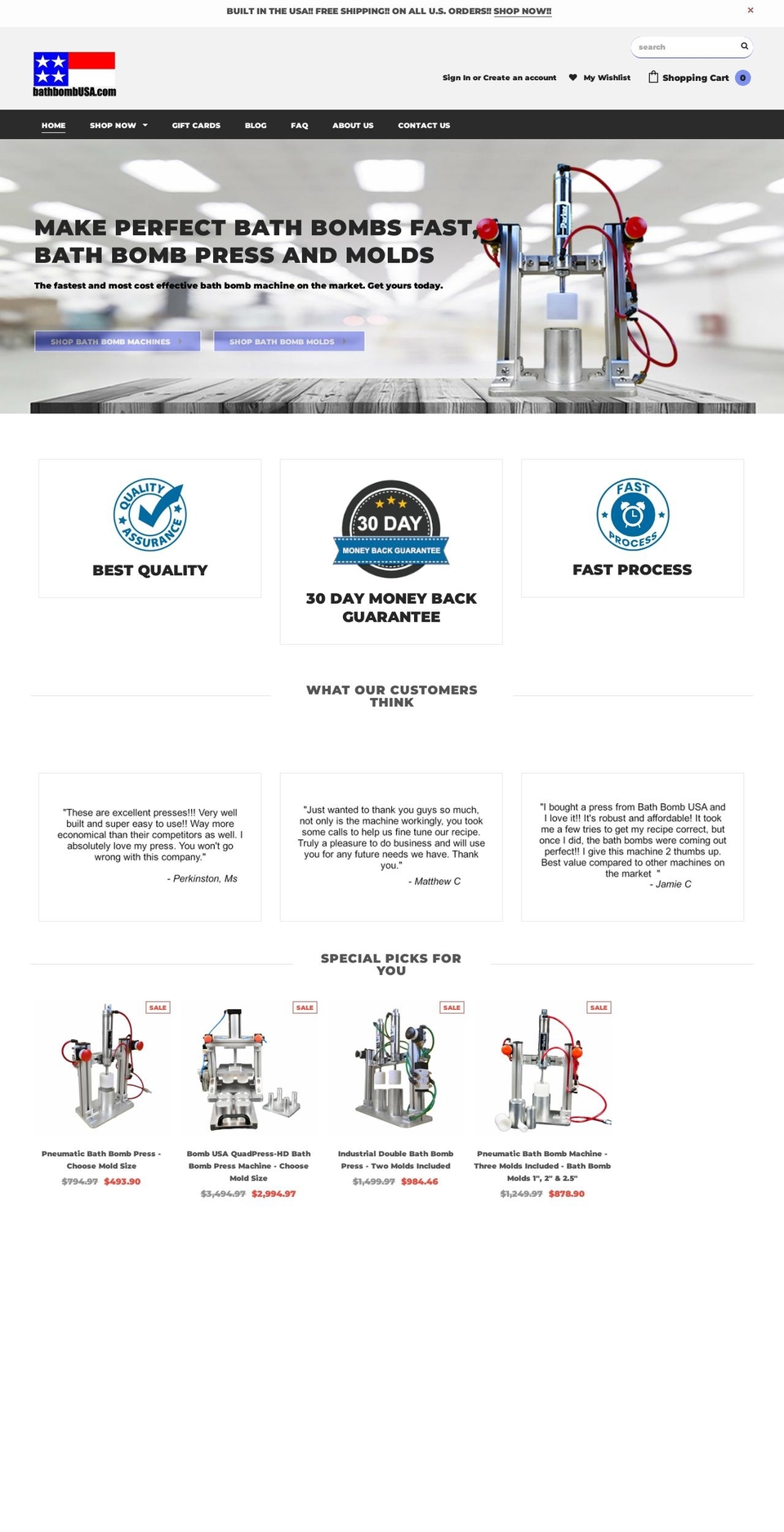 bathbombusa.com shopify website screenshot