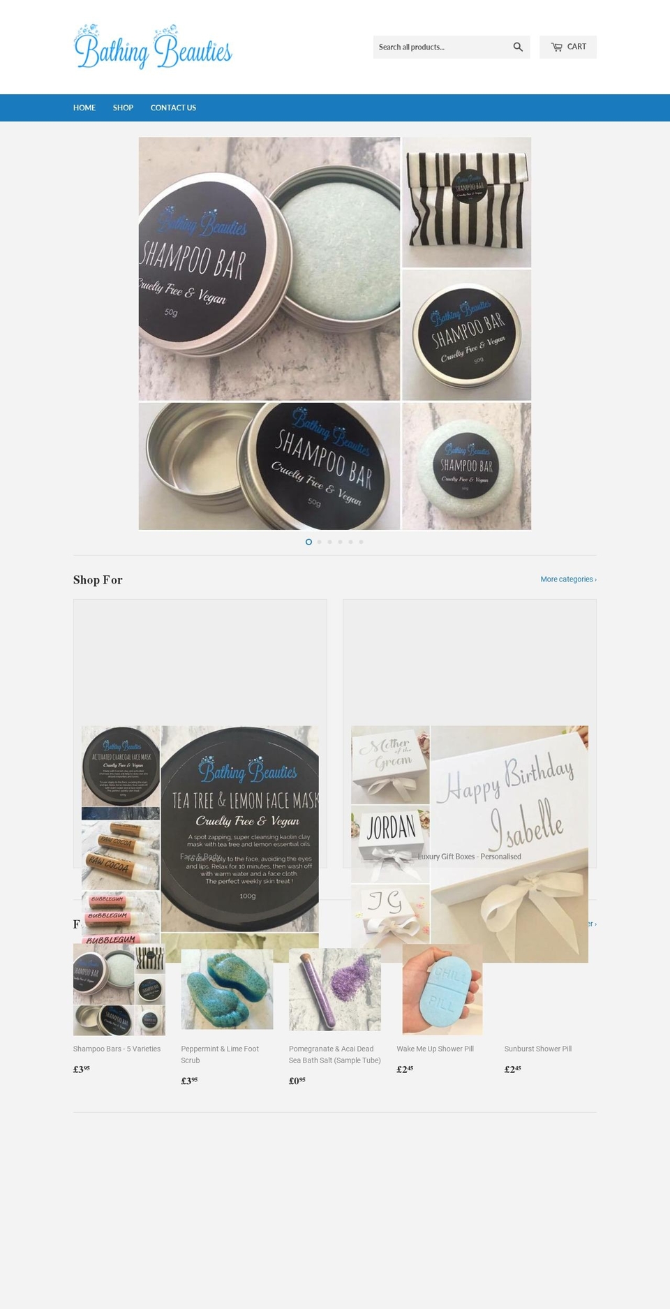 bathing-beauties.com — Shopify storefront screenshot