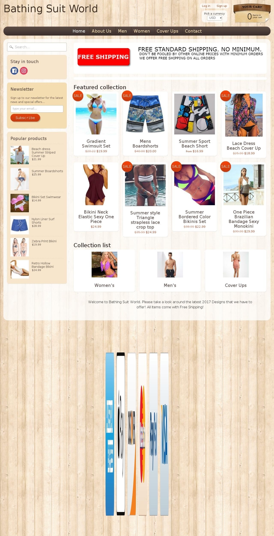 bathingsuitworld.com shopify website screenshot
