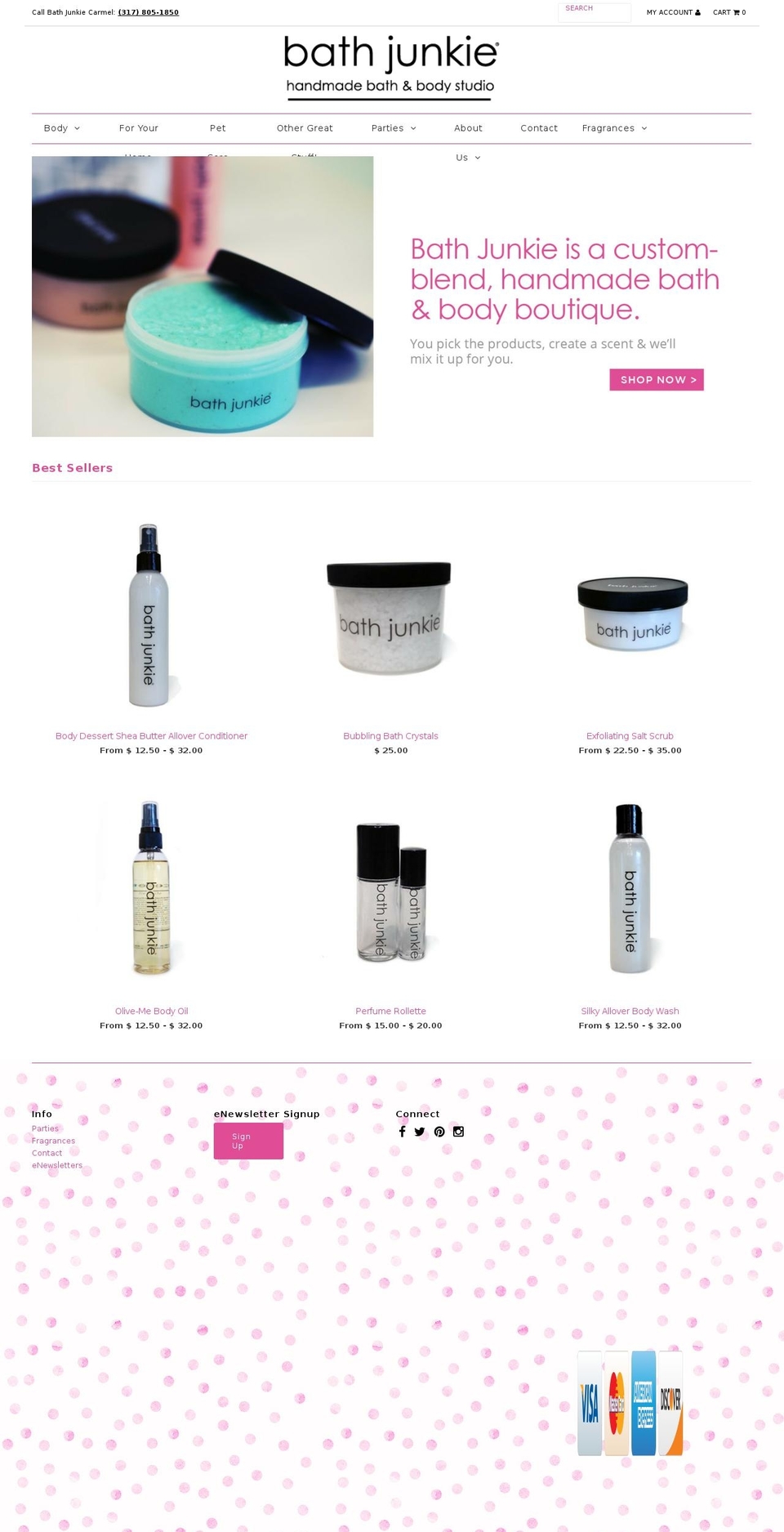 bathjunkiemidwest.com shopify website screenshot