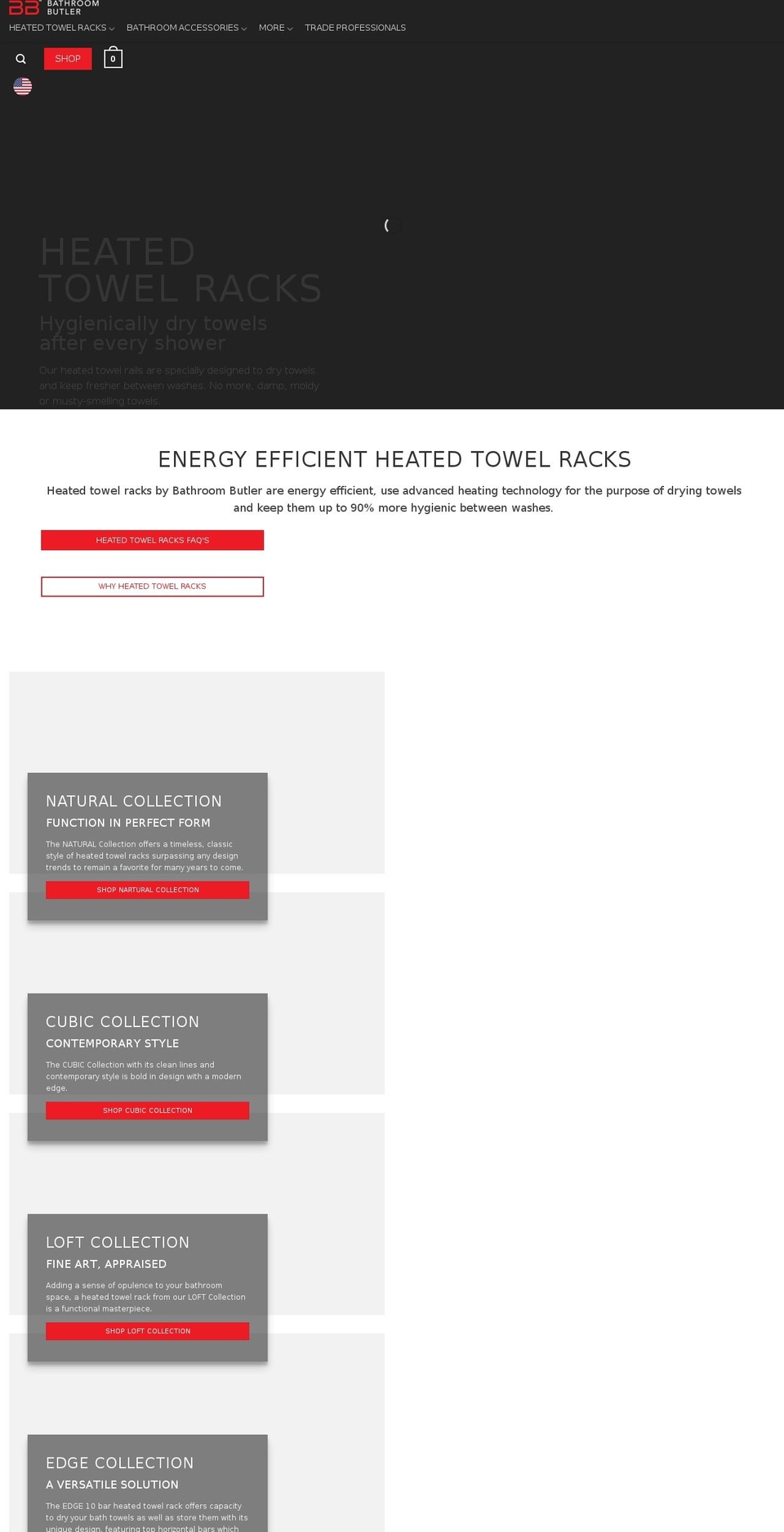 bathroombutleronline.com — Shopify storefront screenshot