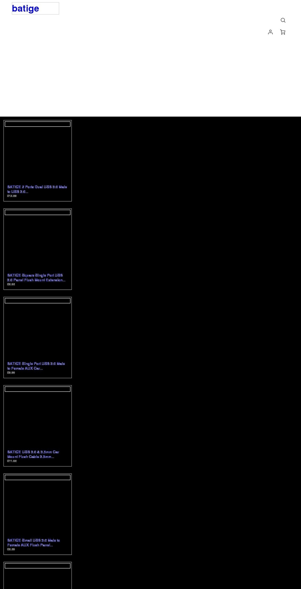 batige.net shopify website screenshot