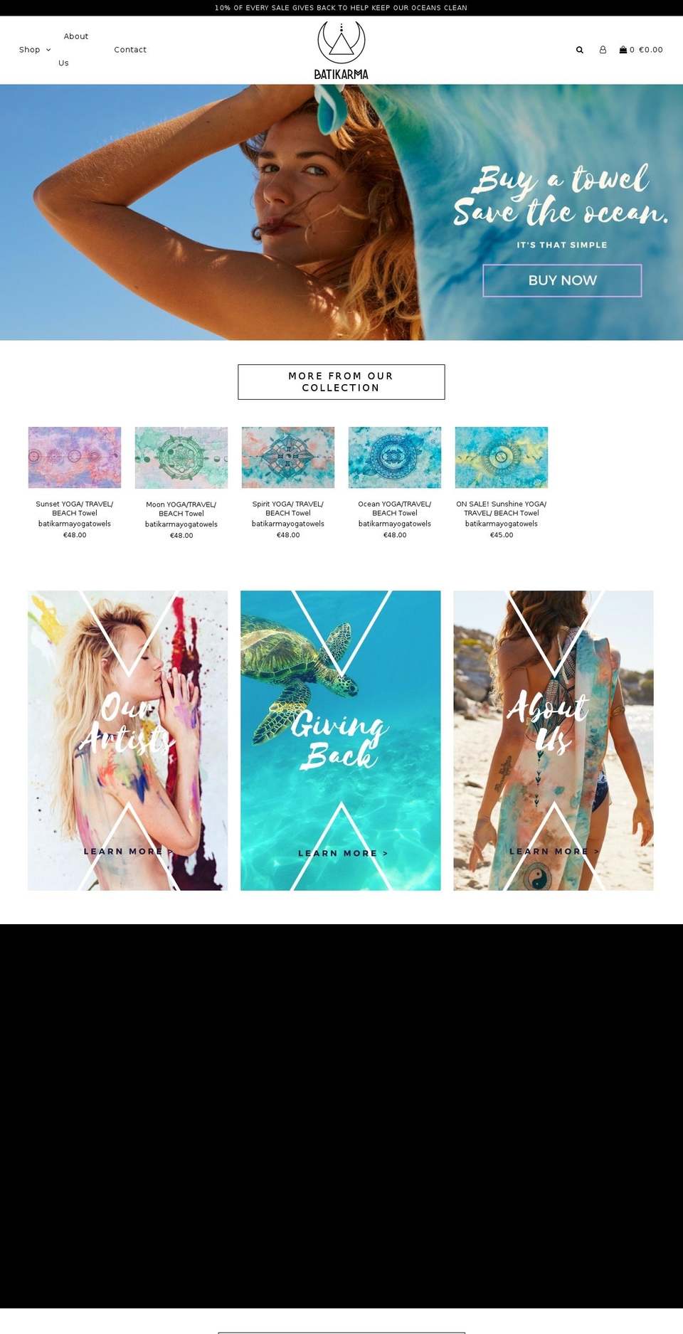 batikarma.com — Shopify storefront screenshot
