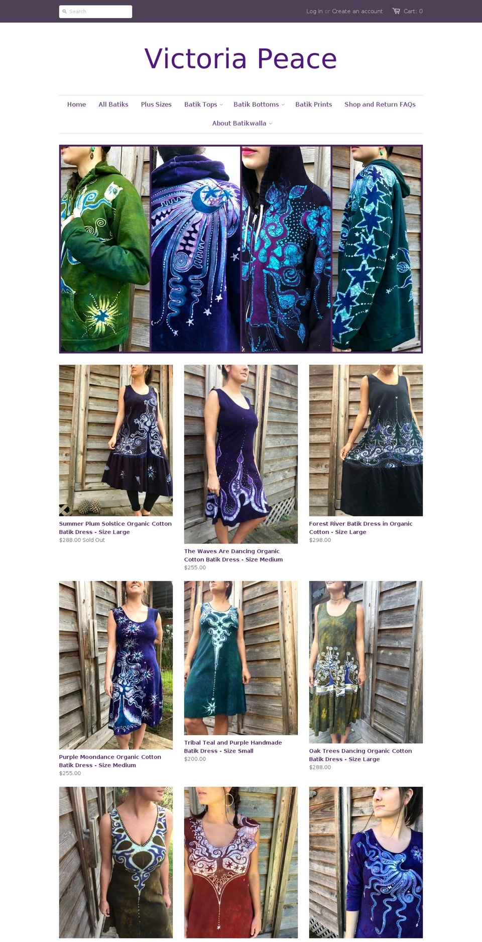 batikwalla.com shopify website screenshot