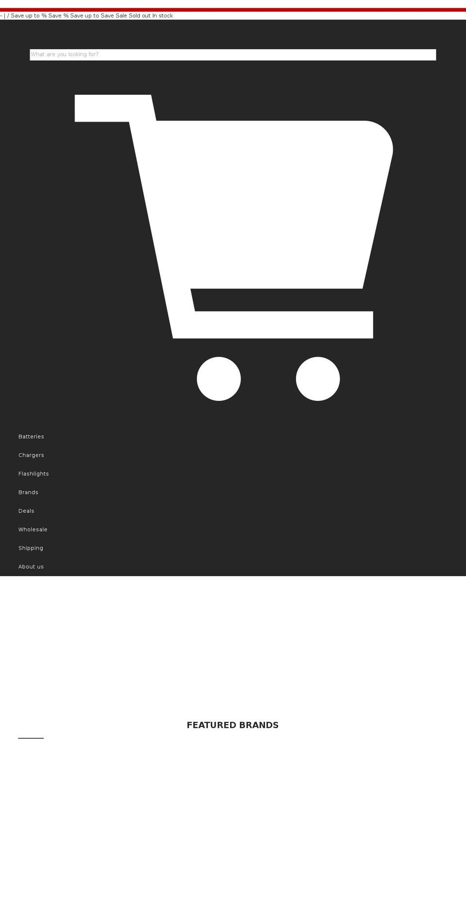 batterydivision.com shopify website screenshot