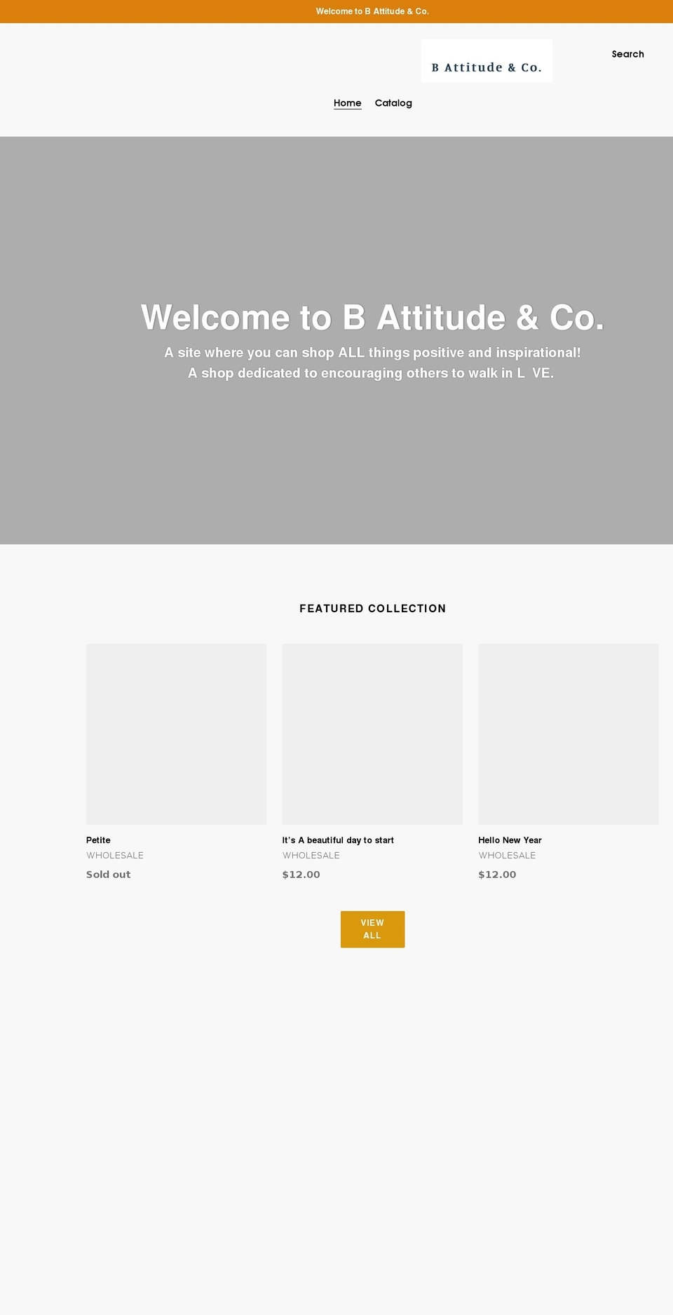 battitudeco.com — Shopify storefront screenshot