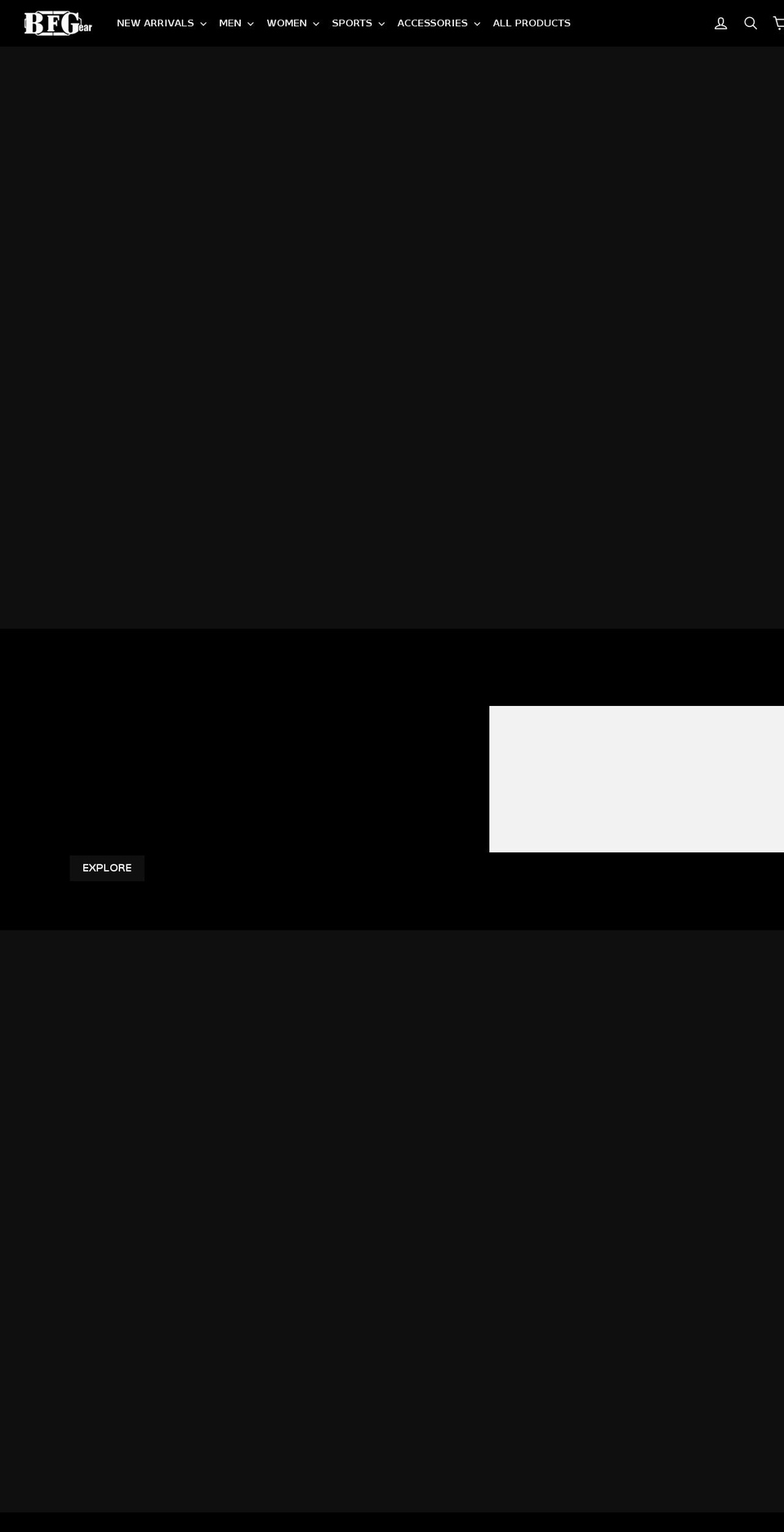 battlefightgear.com — Shopify storefront screenshot