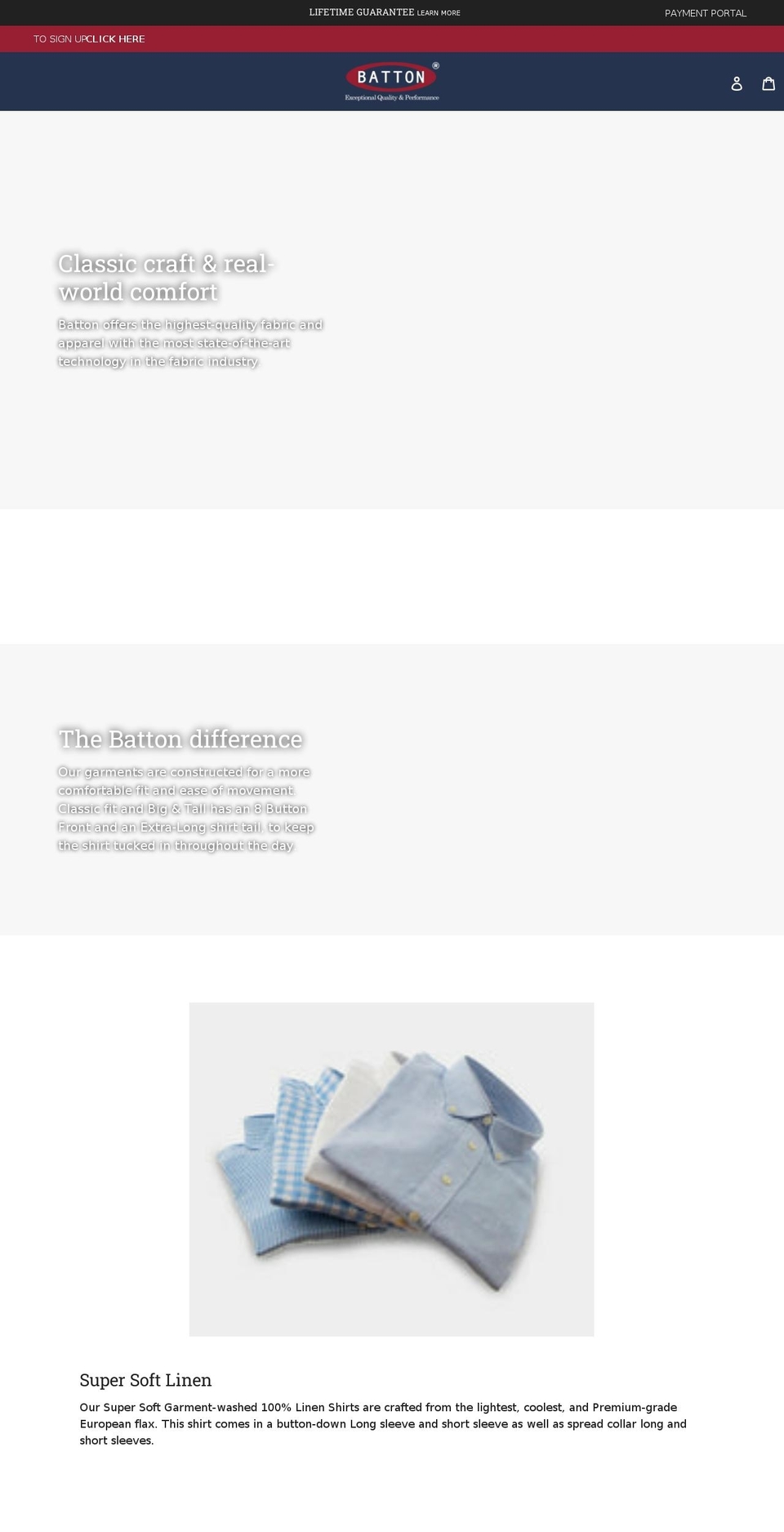 battonwholesale.com shopify website screenshot