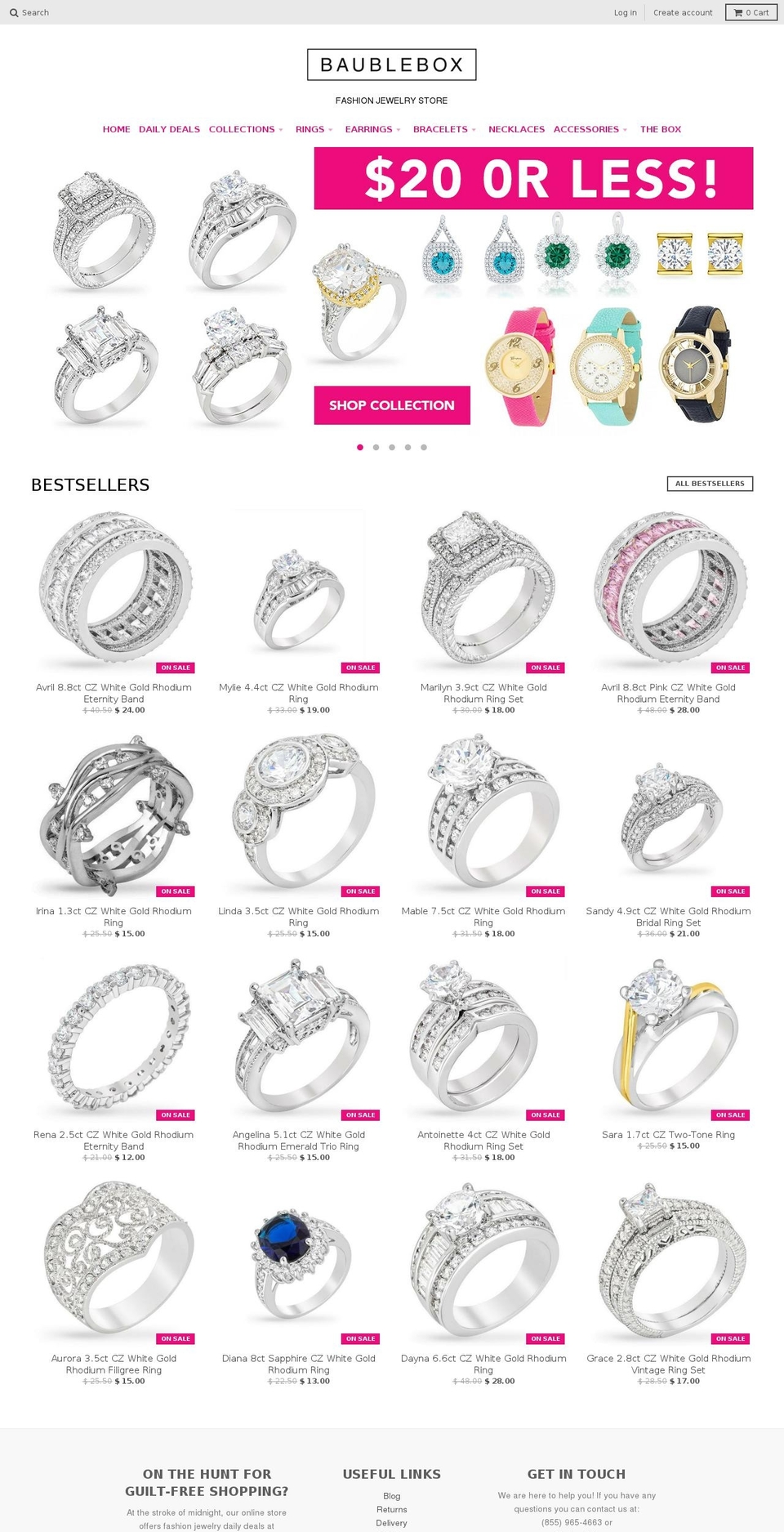 baublebox.com shopify website screenshot