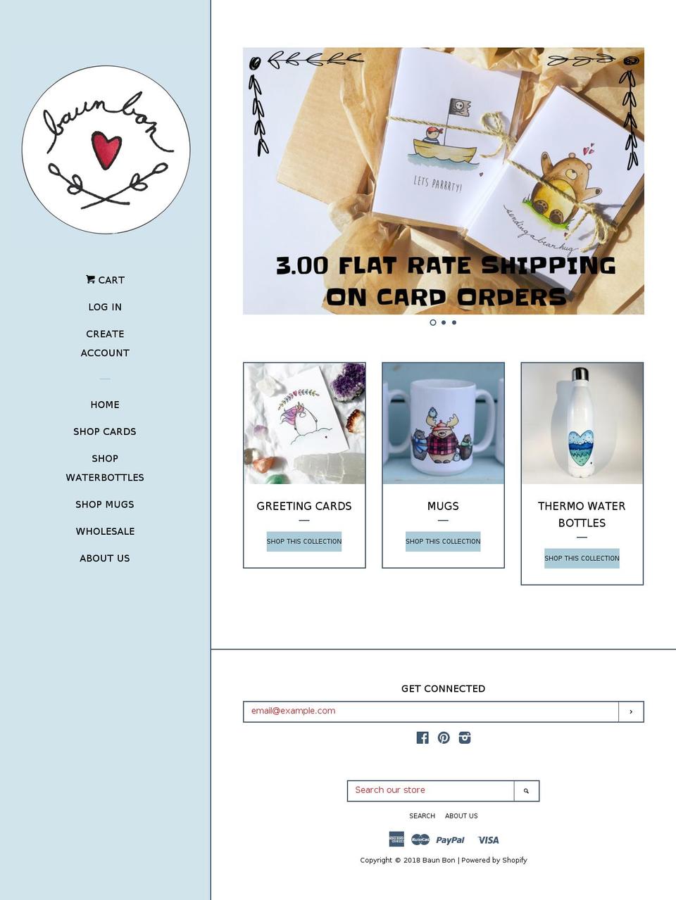 baunbon.com shopify website screenshot