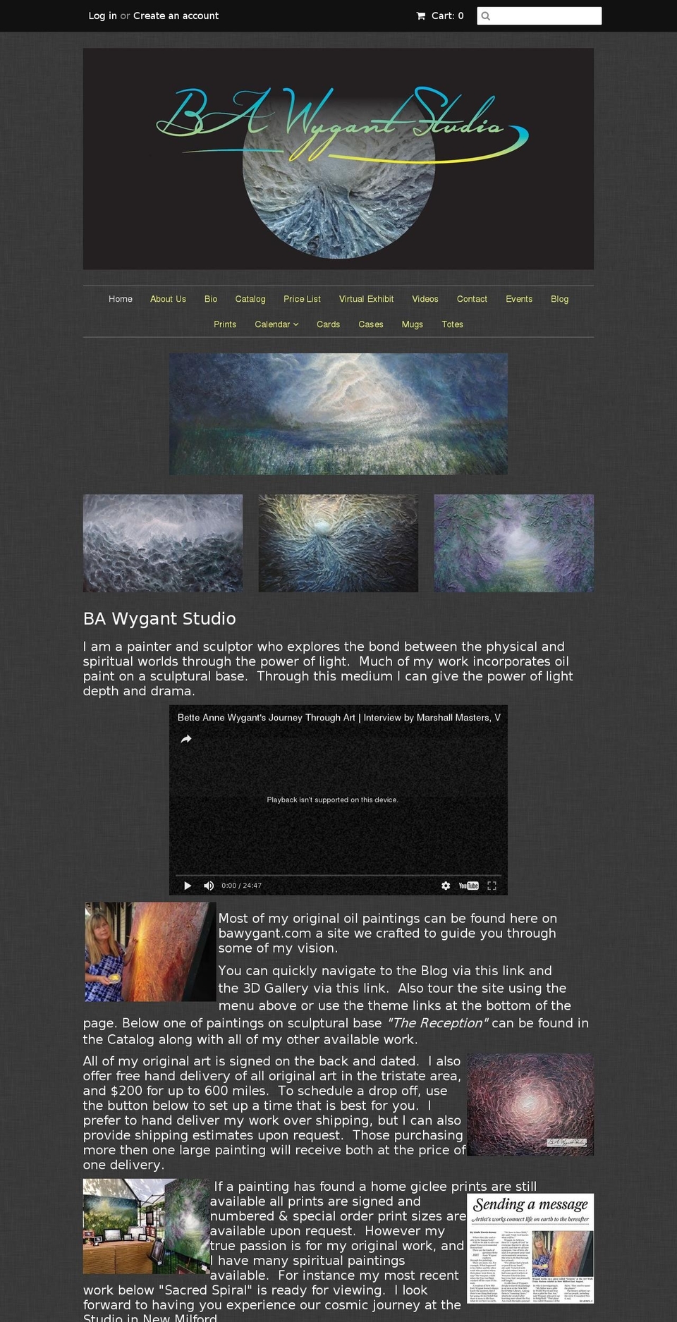 bawygant.com shopify website screenshot